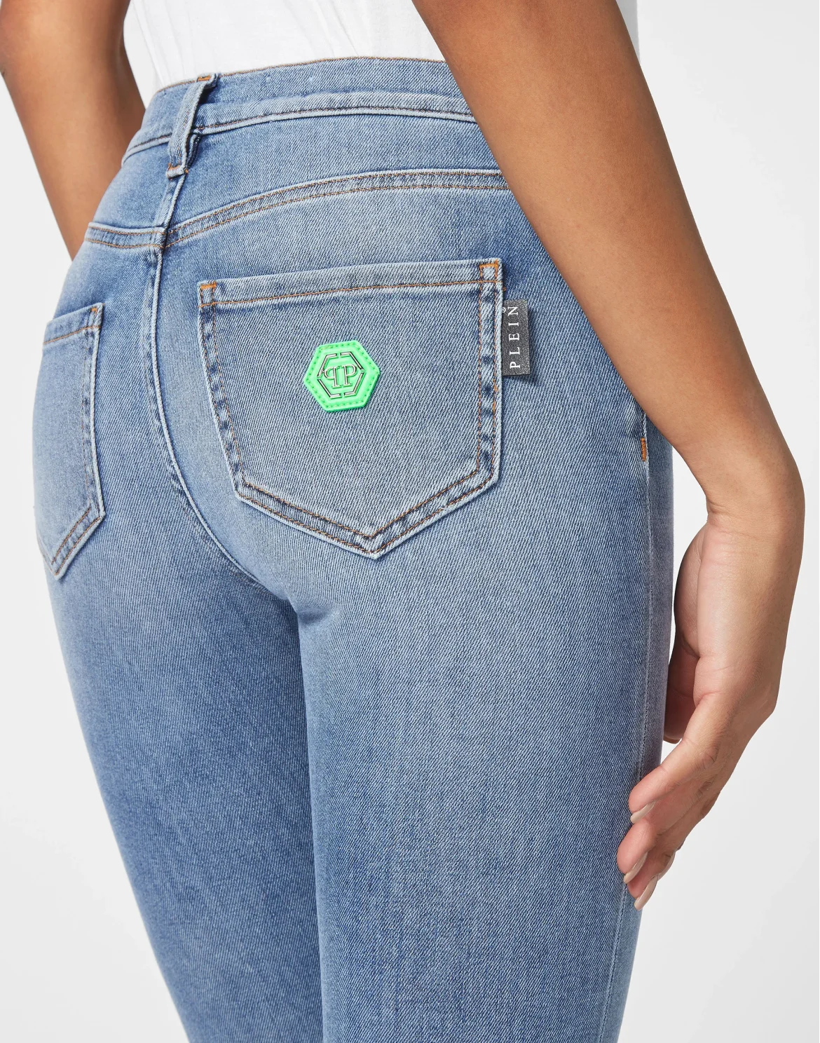 Denim Trousers Regular fit, цвет: Синий