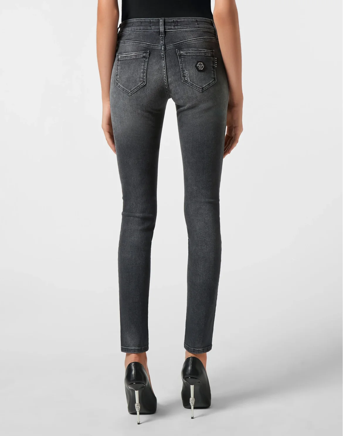 Denim Jeggings, цвет: Серый