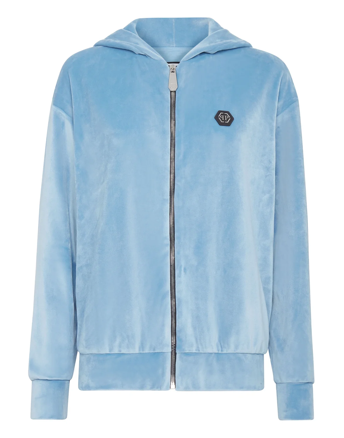 Hoodie Sweatjacket with Crystals, цвет: Синий