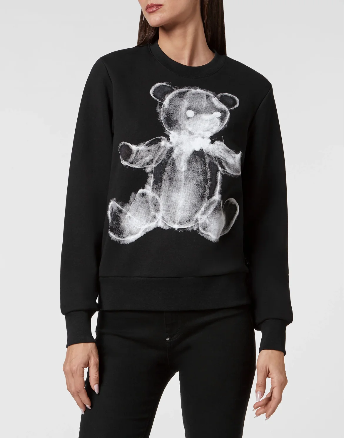 Sweatshirt LS Teddy Bear, цвет: Черный