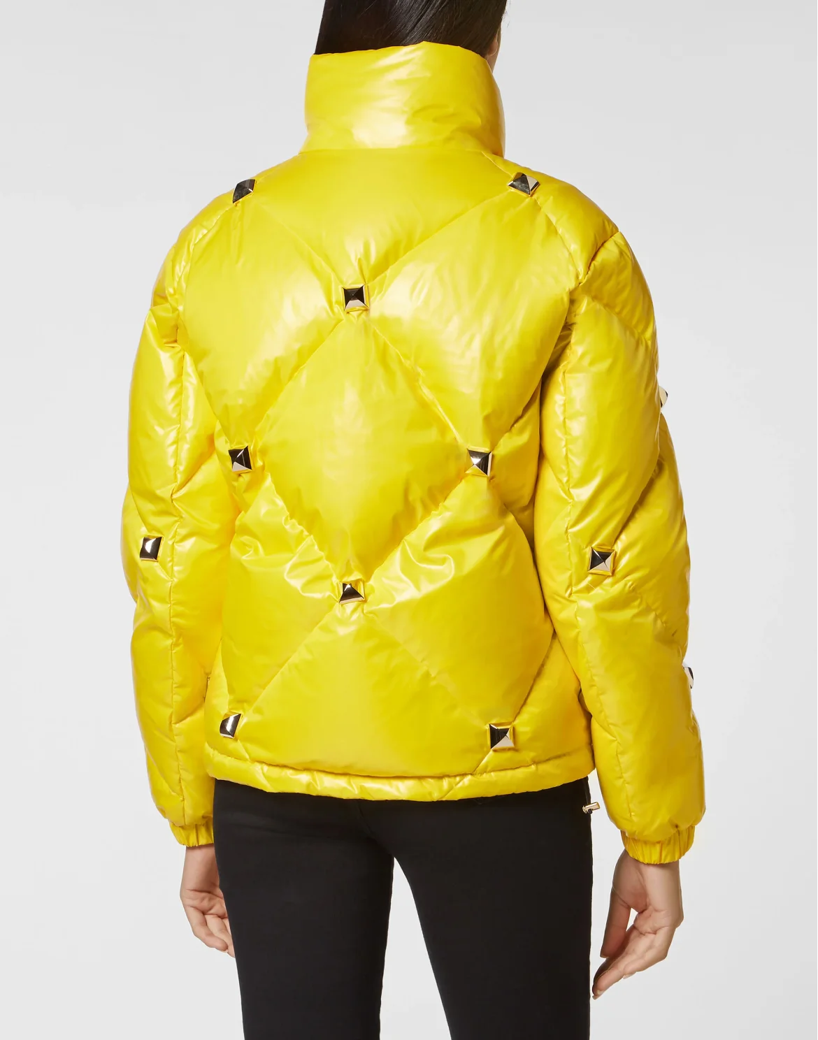 Short Puffer Jacket, цвет: Желтый
