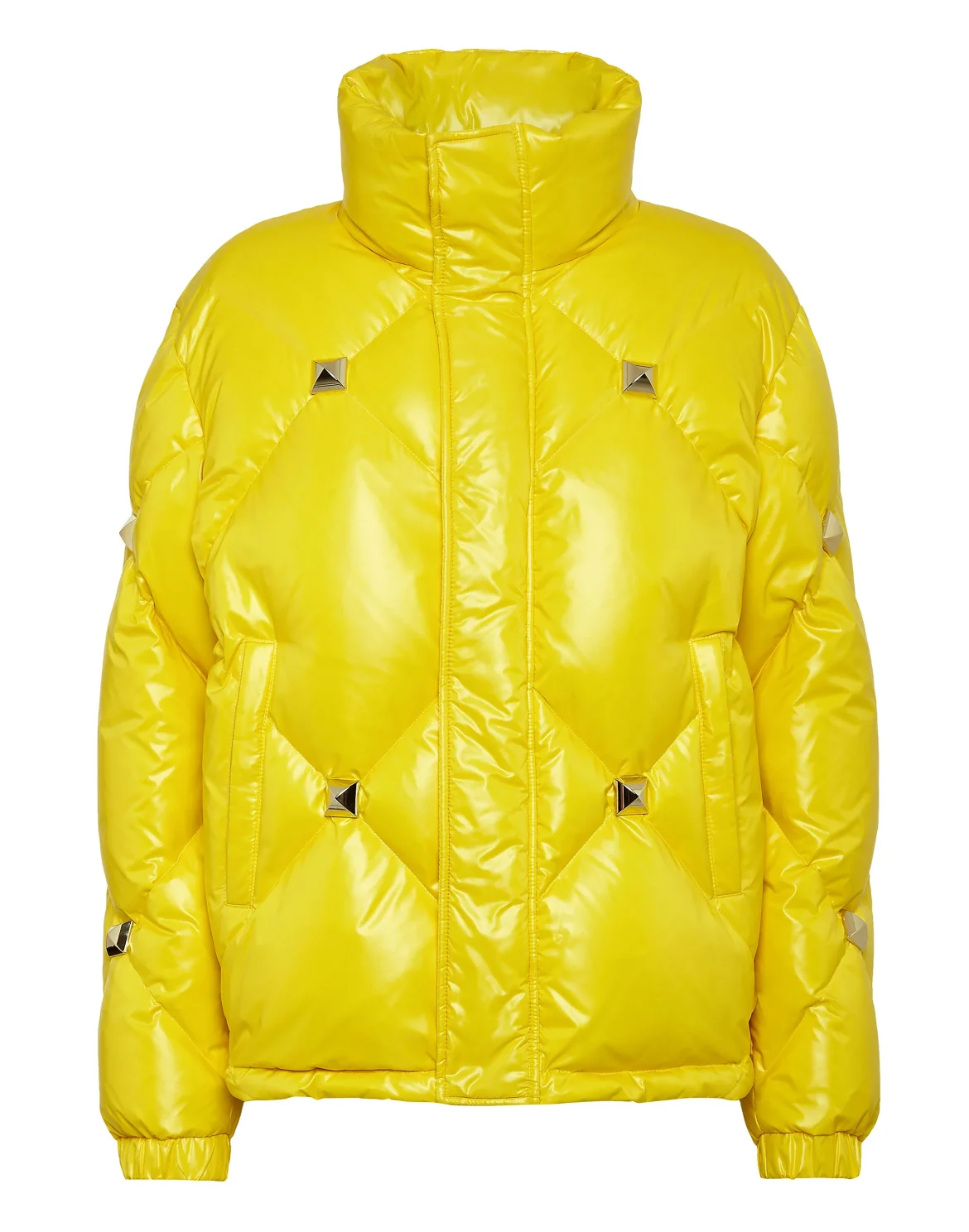 Short Puffer Jacket, цвет: Желтый