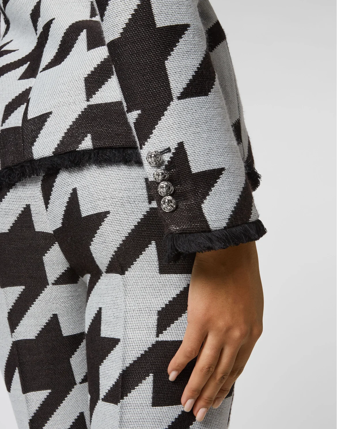 Fitted Blazer Pied de poul, цвет: Мультиколор
