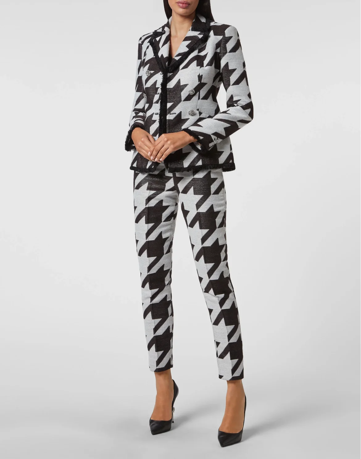 Fitted Blazer Pied de poul, цвет: Мультиколор