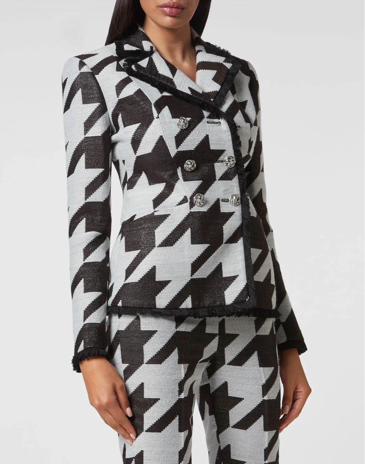 Fitted Blazer Pied de poul, цвет: Мультиколор