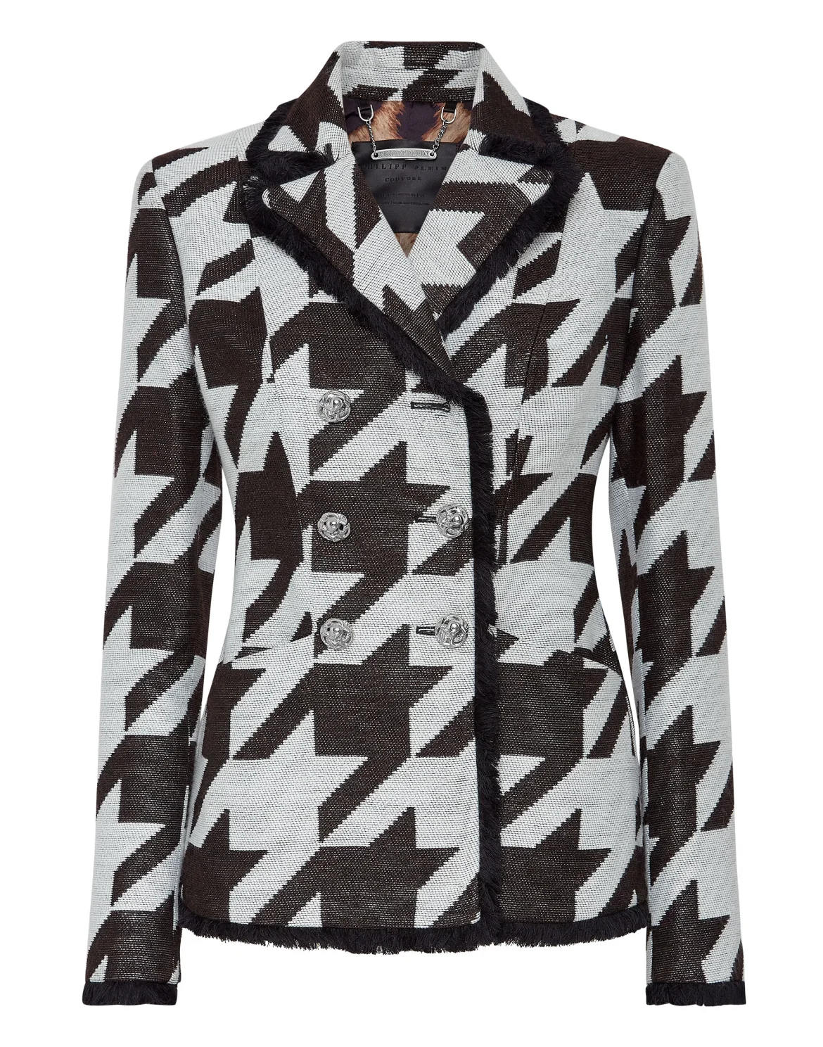 Fitted Blazer Pied de poul, цвет: Мультиколор