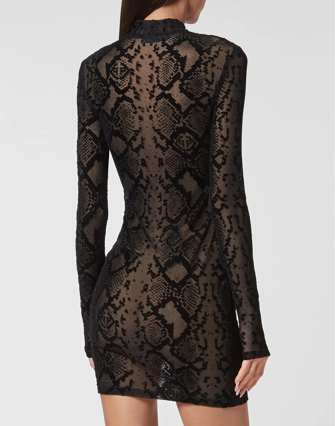 Mini Dress LS, цвет: Черный