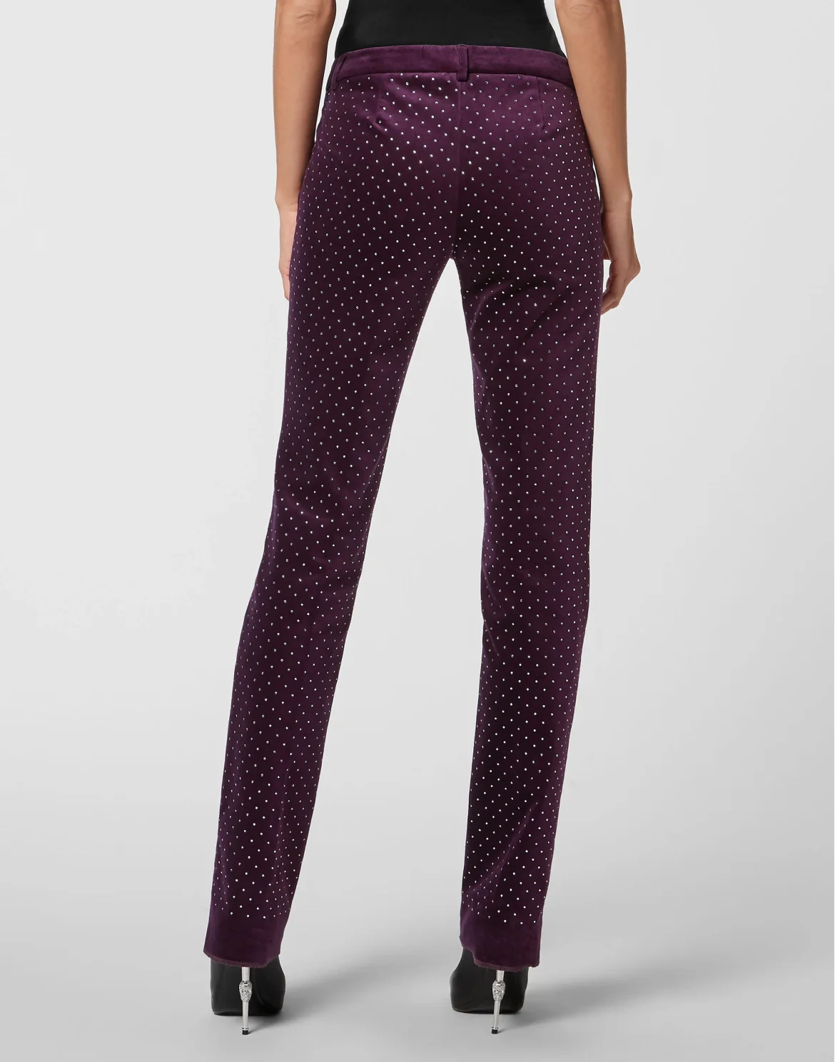 Office Trousers Crystal, цвет: Фиолетовый