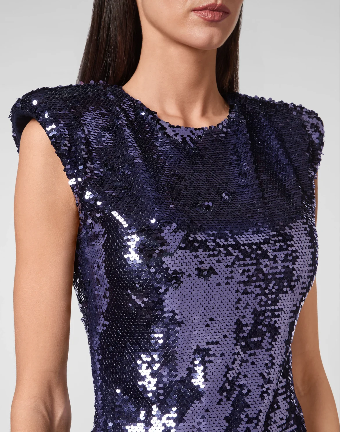 T-shirt Dress Sleeveless  with Crystals, цвет: Розовый