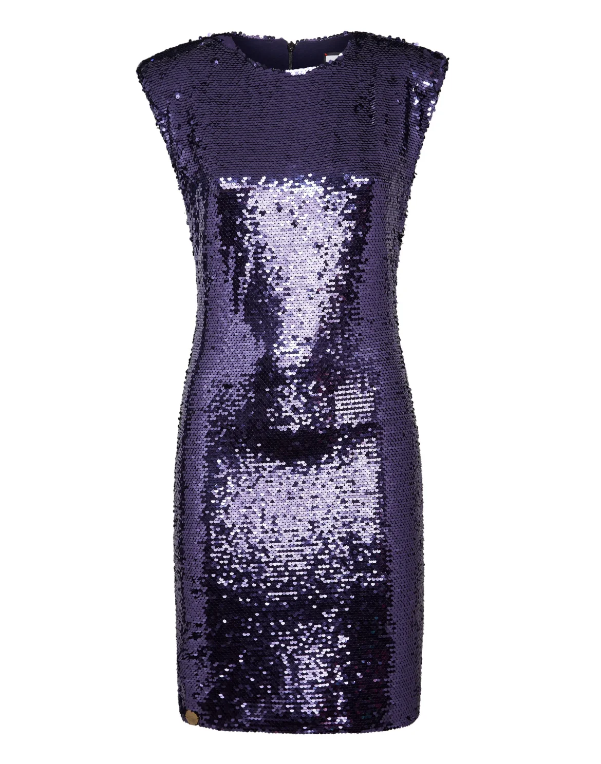 T-shirt Dress Sleeveless  with Crystals, цвет: Розовый