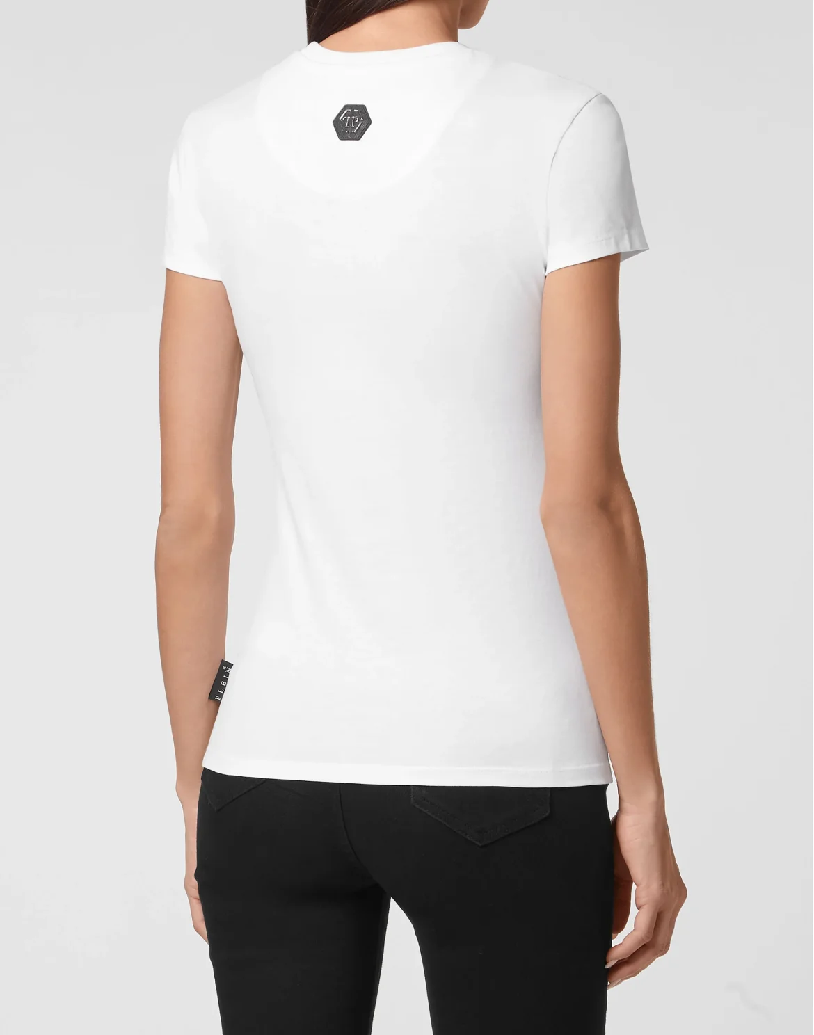T-shirt Sexy Pure with Crystals, цвет: Белый