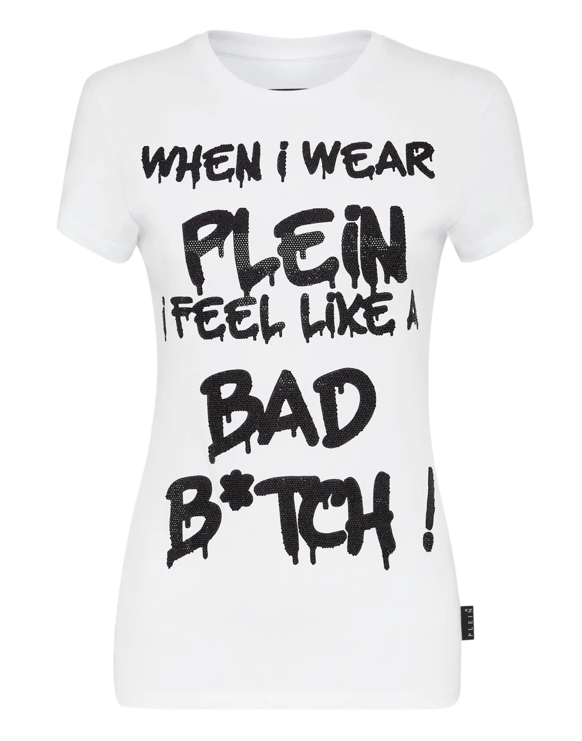 T-shirt Sexy Pure with Crystals, цвет: Белый