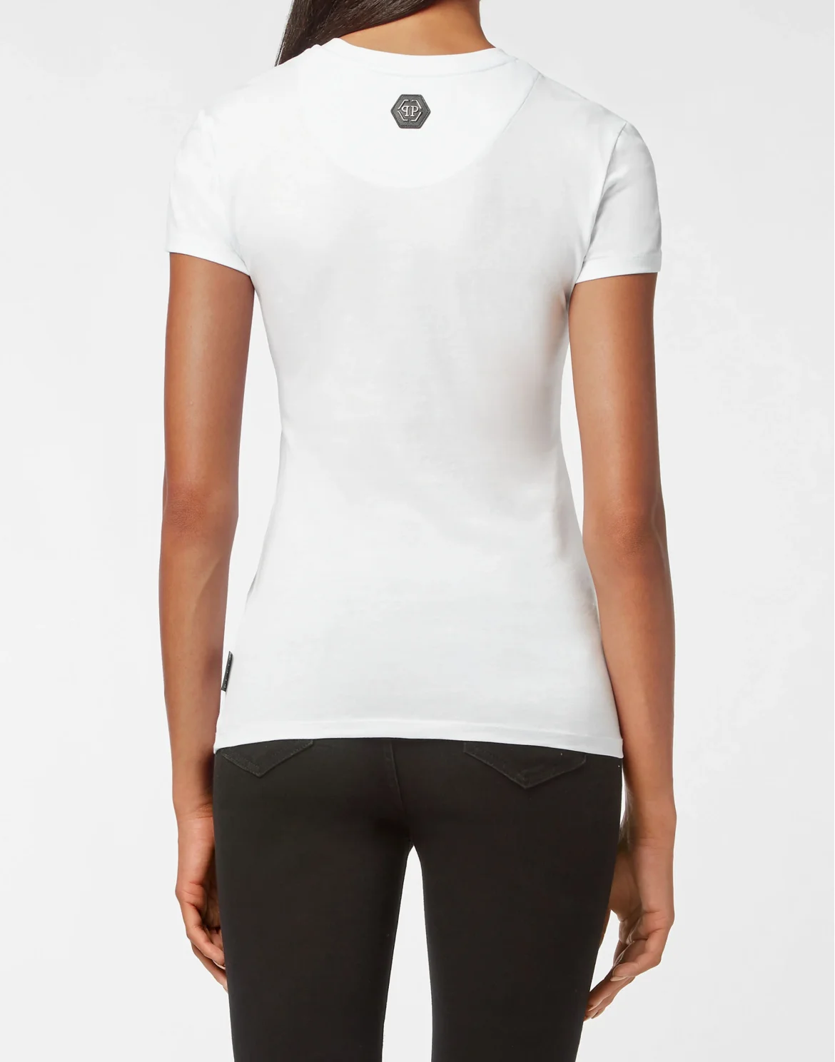 T-shirt Sexy Pure with Crystals, цвет: Белый