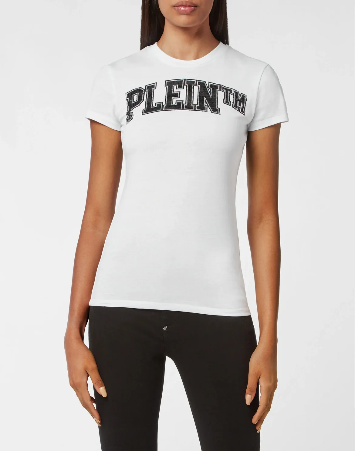 T-shirt Sexy Pure with Crystals, цвет: Белый