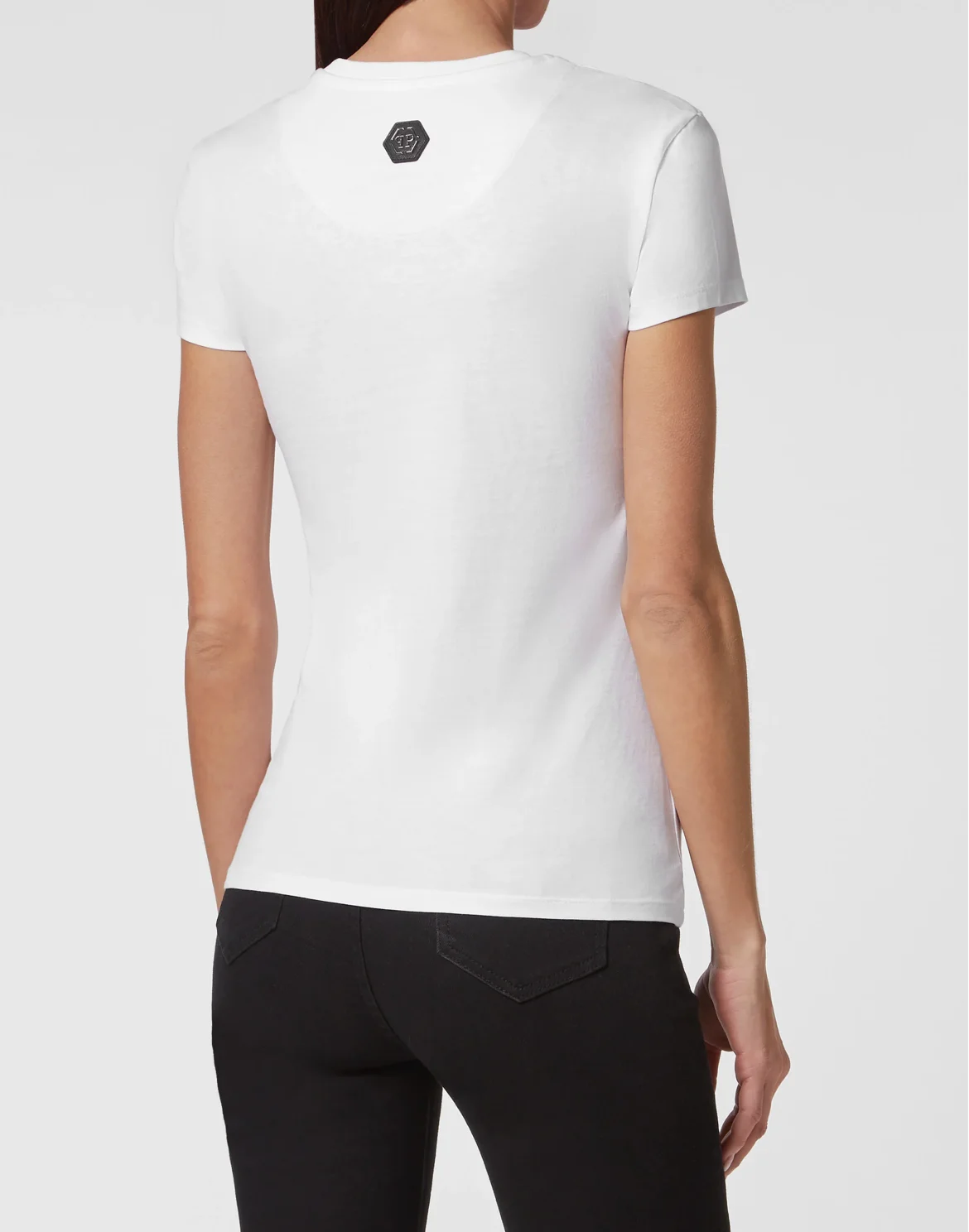 T-shirt Sexy Pure with Crystals, цвет: Белый