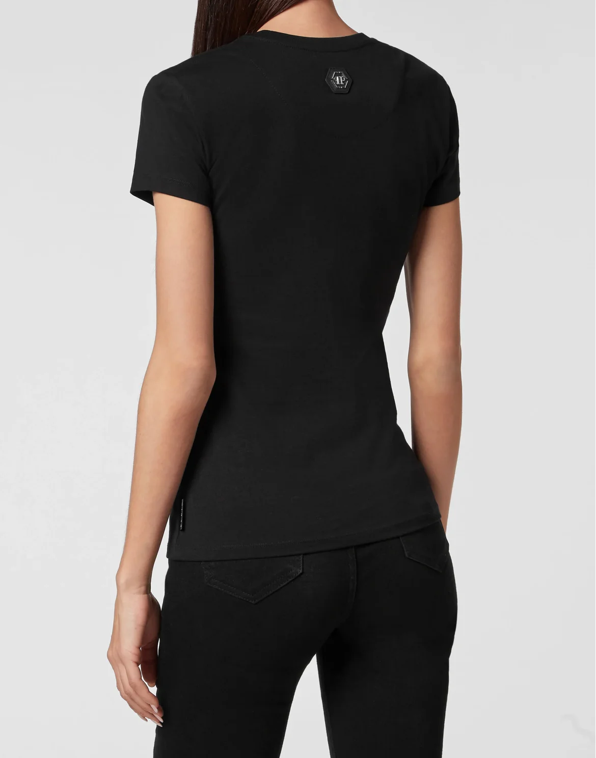 T-shirt Round Neck SS Teddy Bear, цвет: Черный