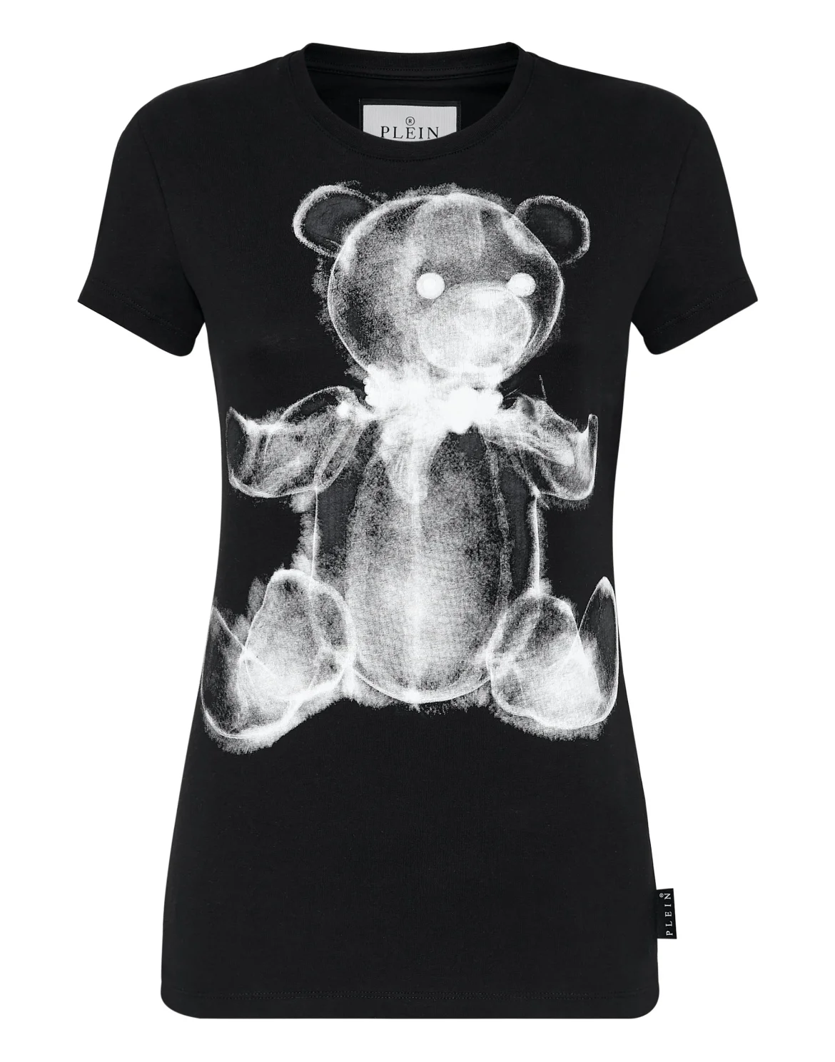 T-shirt Round Neck SS Teddy Bear, цвет: Черный