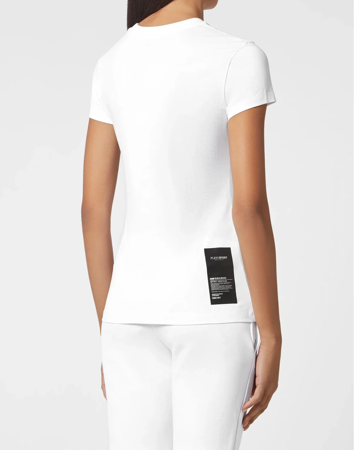 T-shirt Round Neck SS Sexy Pure Fit Tiger, цвет: Белый