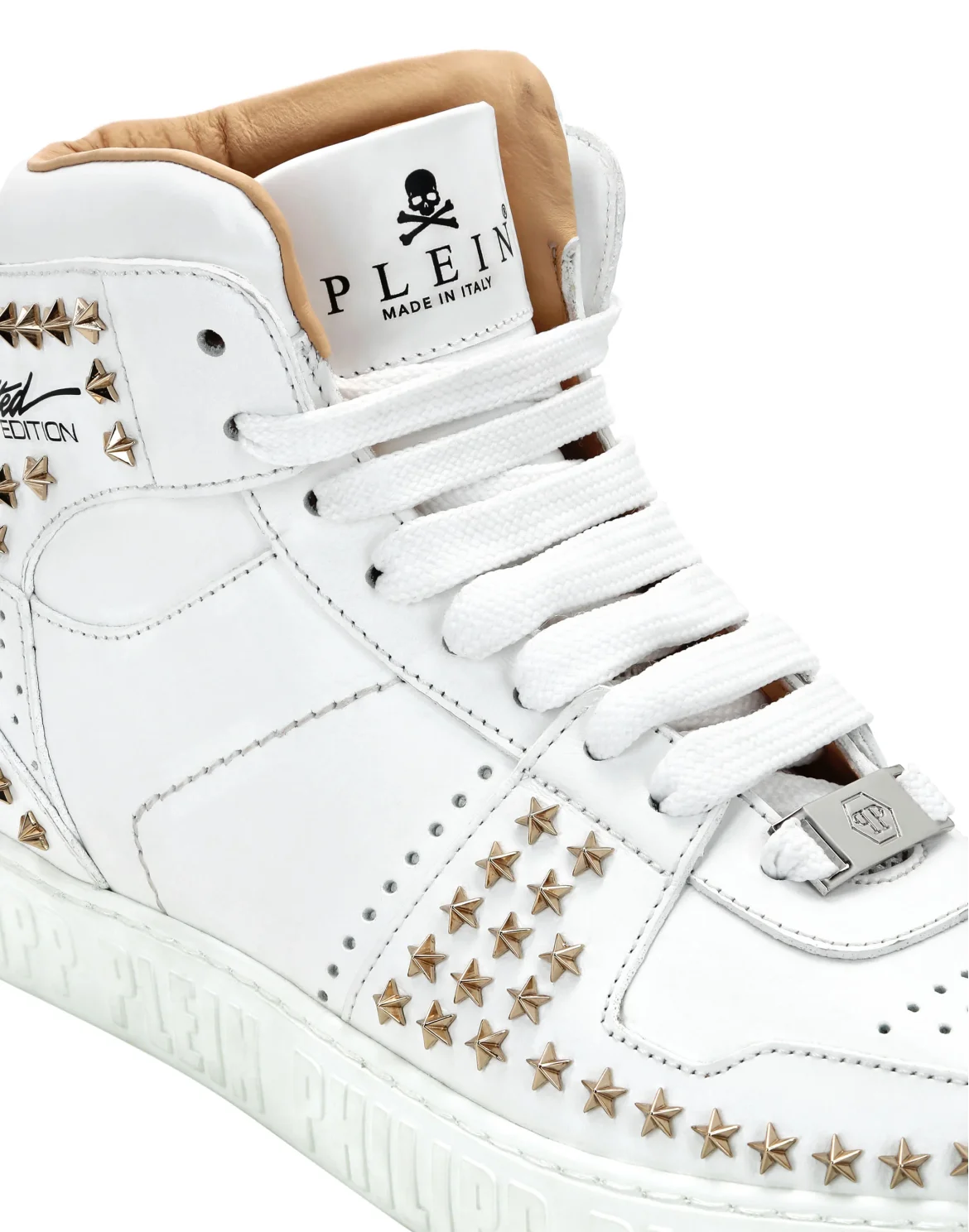 HI-TOP SNEAKERS NOTORIOUS RUBBERIZED STARS, цвет: Белый