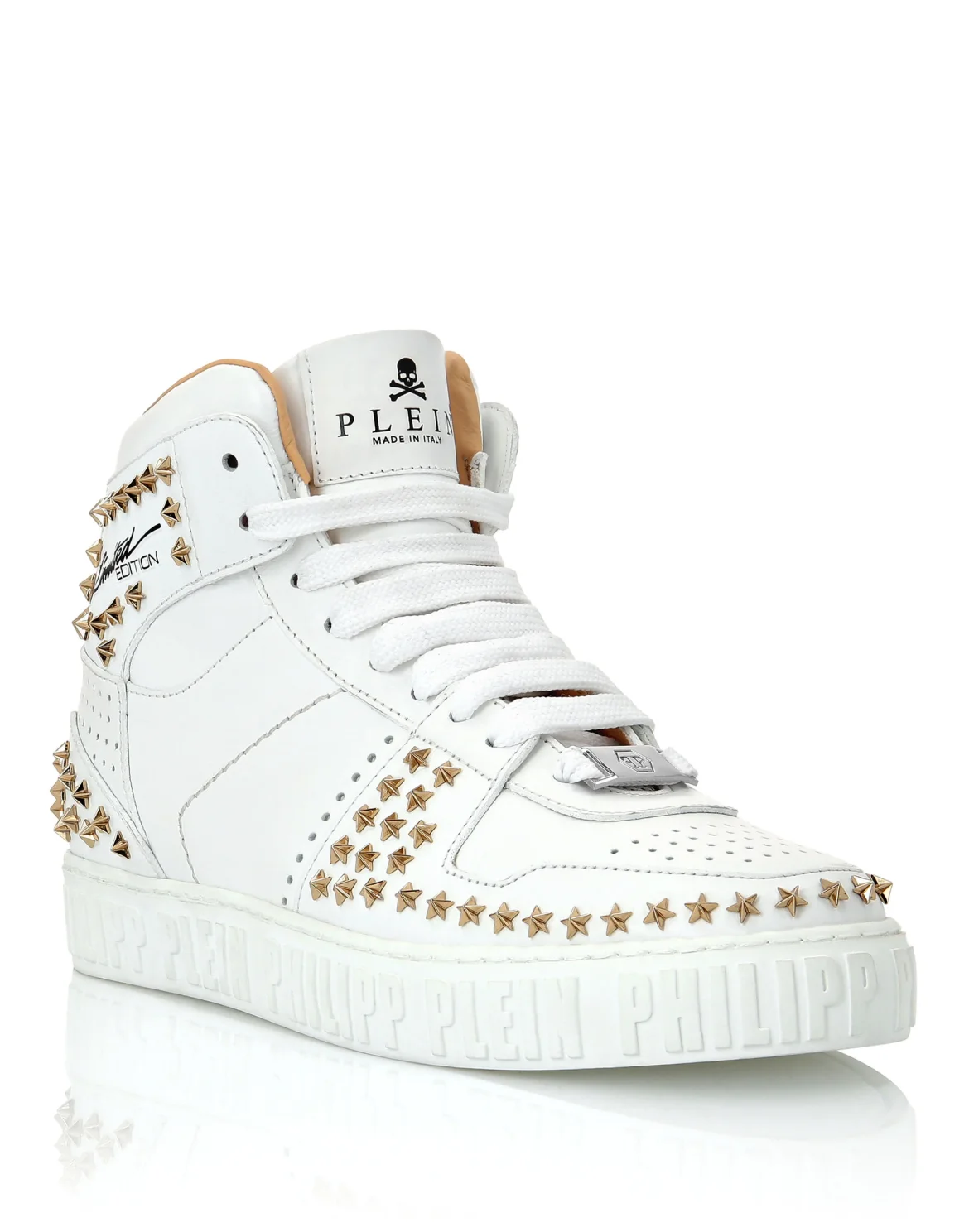 HI-TOP SNEAKERS NOTORIOUS RUBBERIZED STARS, цвет: Белый