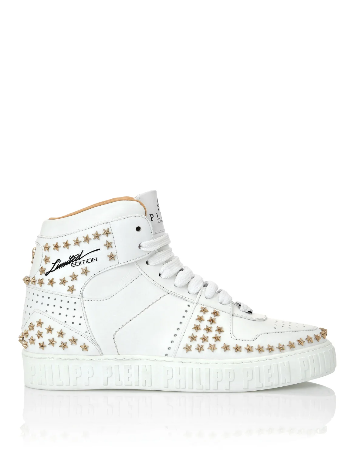 HI-TOP SNEAKERS NOTORIOUS RUBBERIZED STARS, цвет: Белый