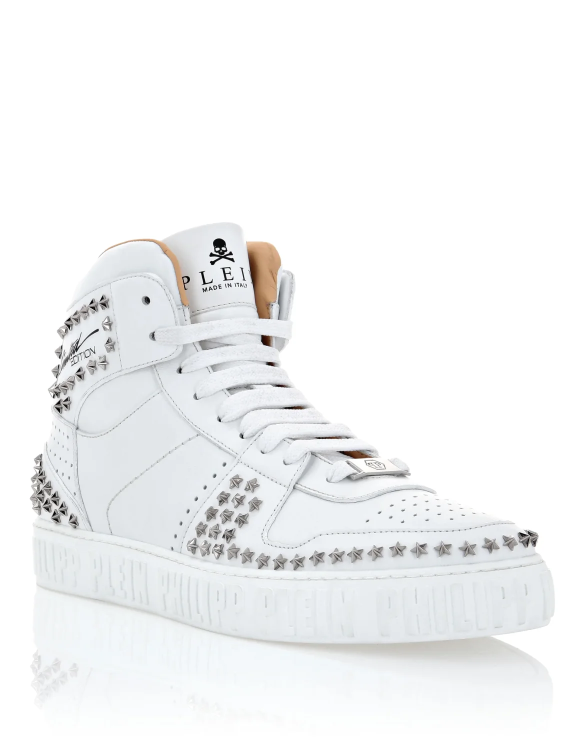 HI-TOP SNEAKERS NOTORIOUS RUBBERIZED STARS, цвет: Белый