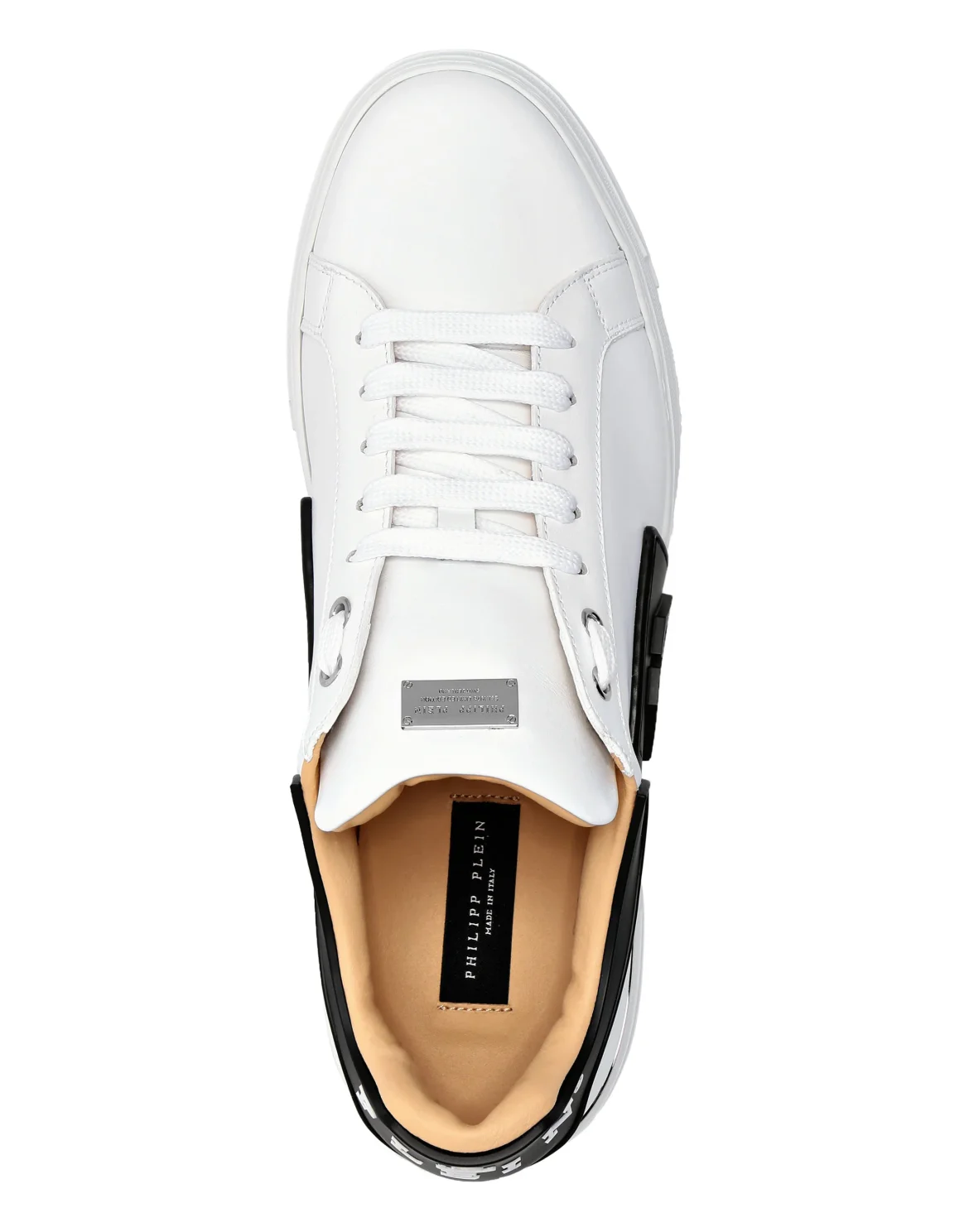 Lo-Top Leather Sneakers Phantom Kick$, цвет: Белый
