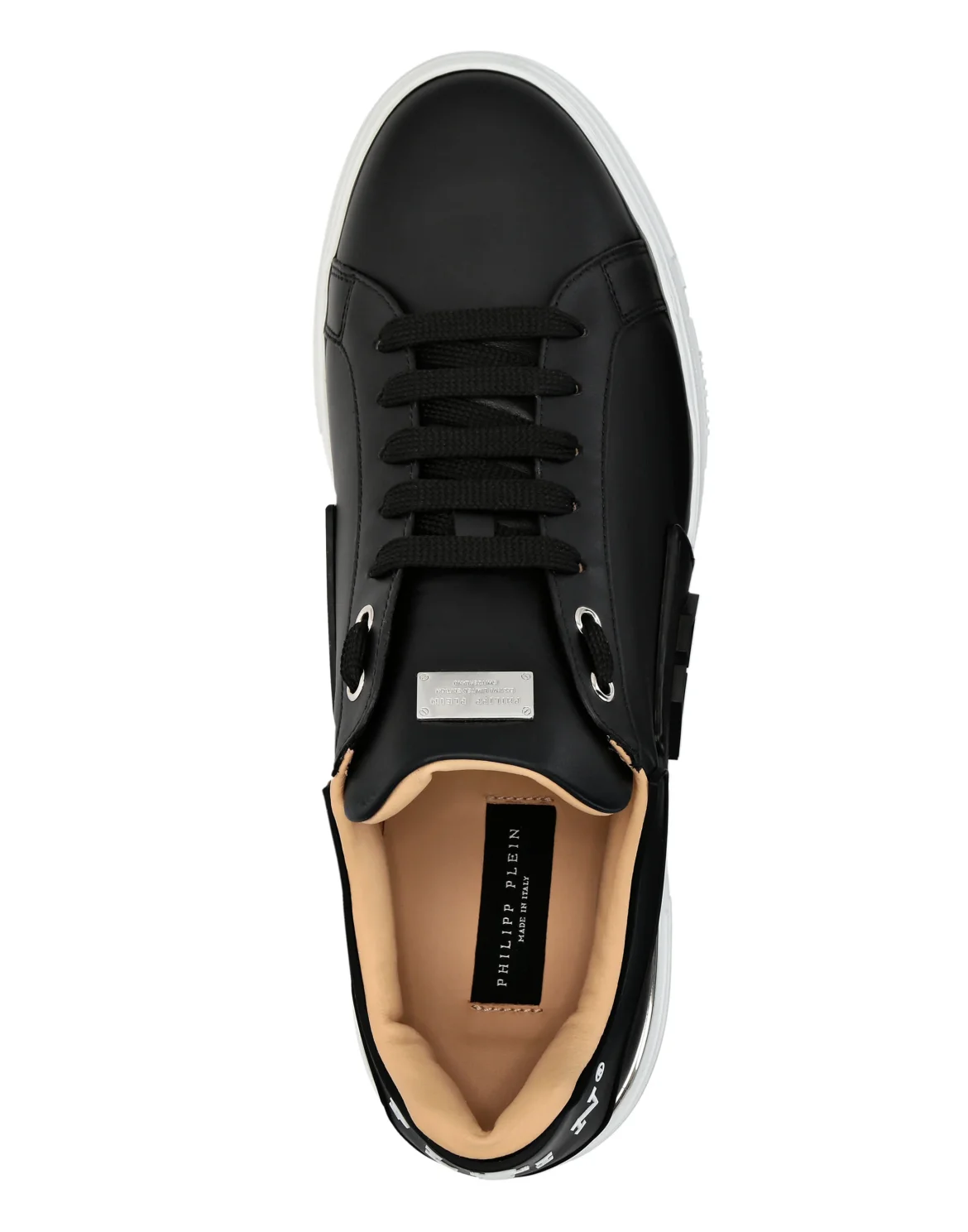 Lo-Top Leather Sneakers Phantom Kick$, цвет: Черный