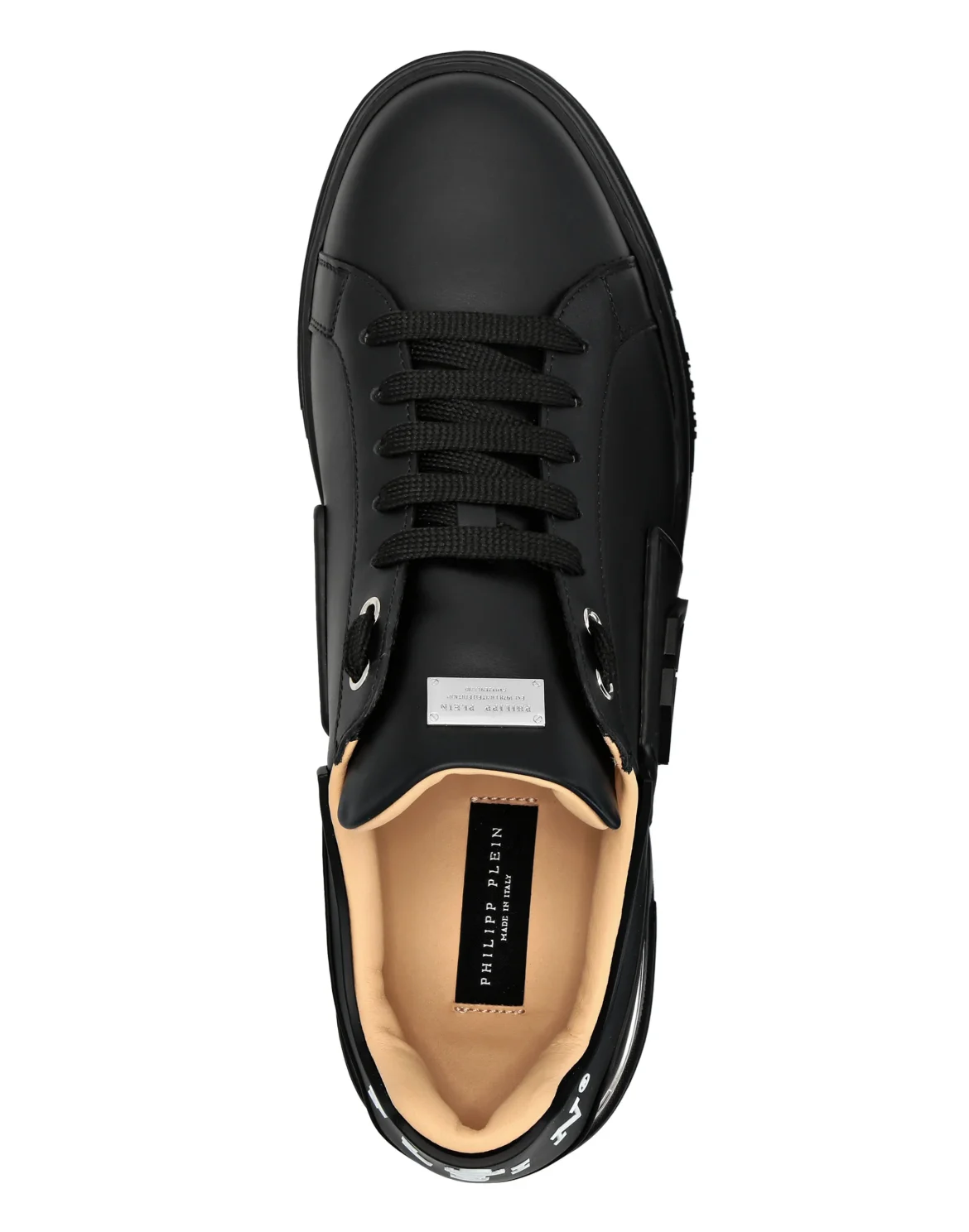 Lo-Top Leather Sneakers Phantom Kick$, цвет: Черный