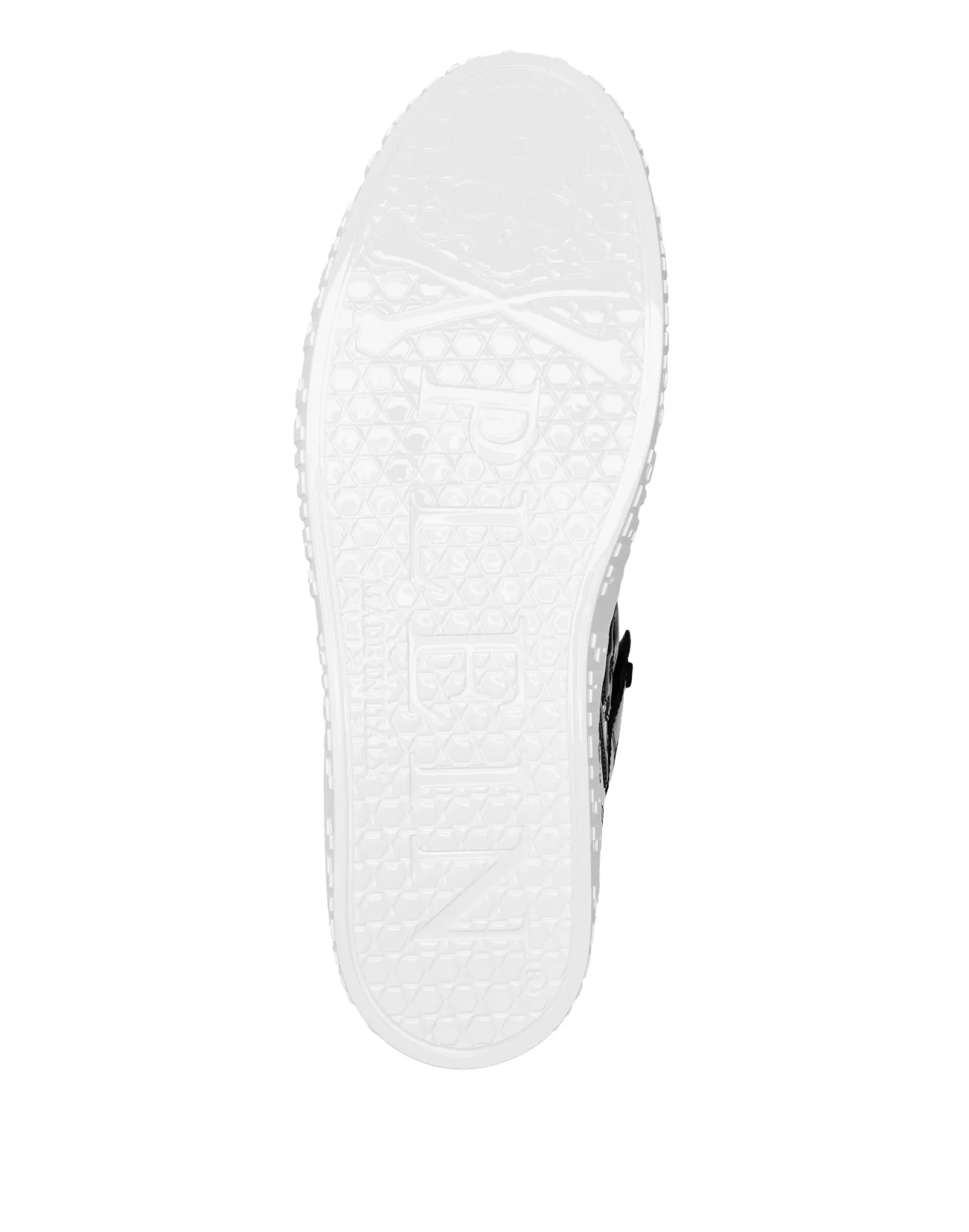 HI-TOP SNEAKERS NOTORIOUS PATENT SKULL, цвет: Белый
