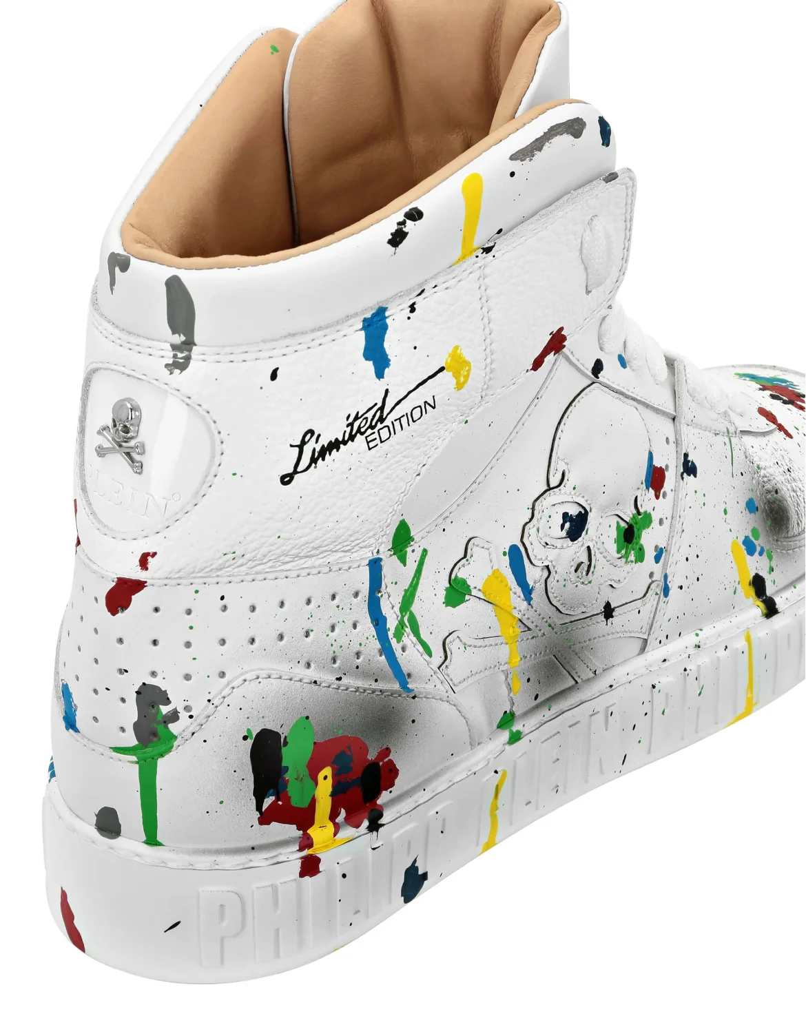 HI-TOP SNEAKERS NOTORIOUS PAINTED, цвет: Белый