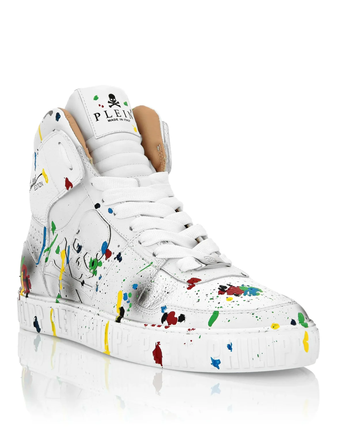 HI-TOP SNEAKERS NOTORIOUS PAINTED, цвет: Белый