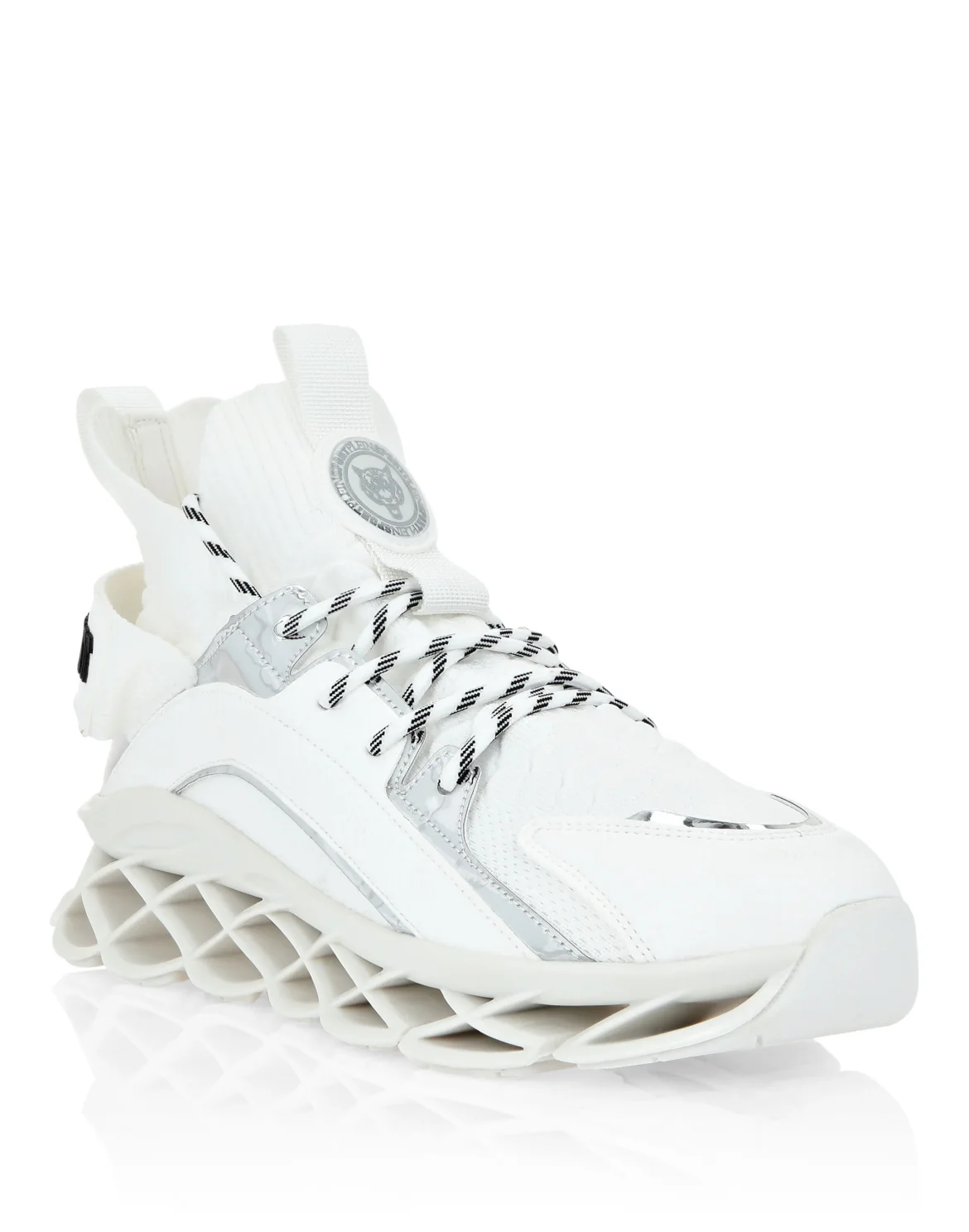 Hi-Top Runner Tiger, цвет: Белый