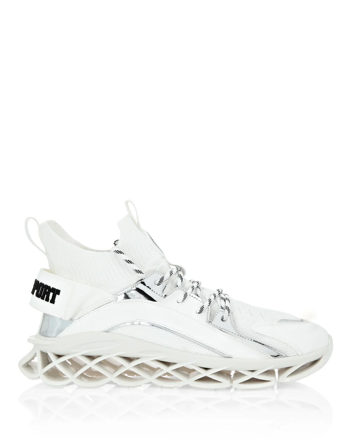 Hi-Top Runner Tiger, цвет: Белый