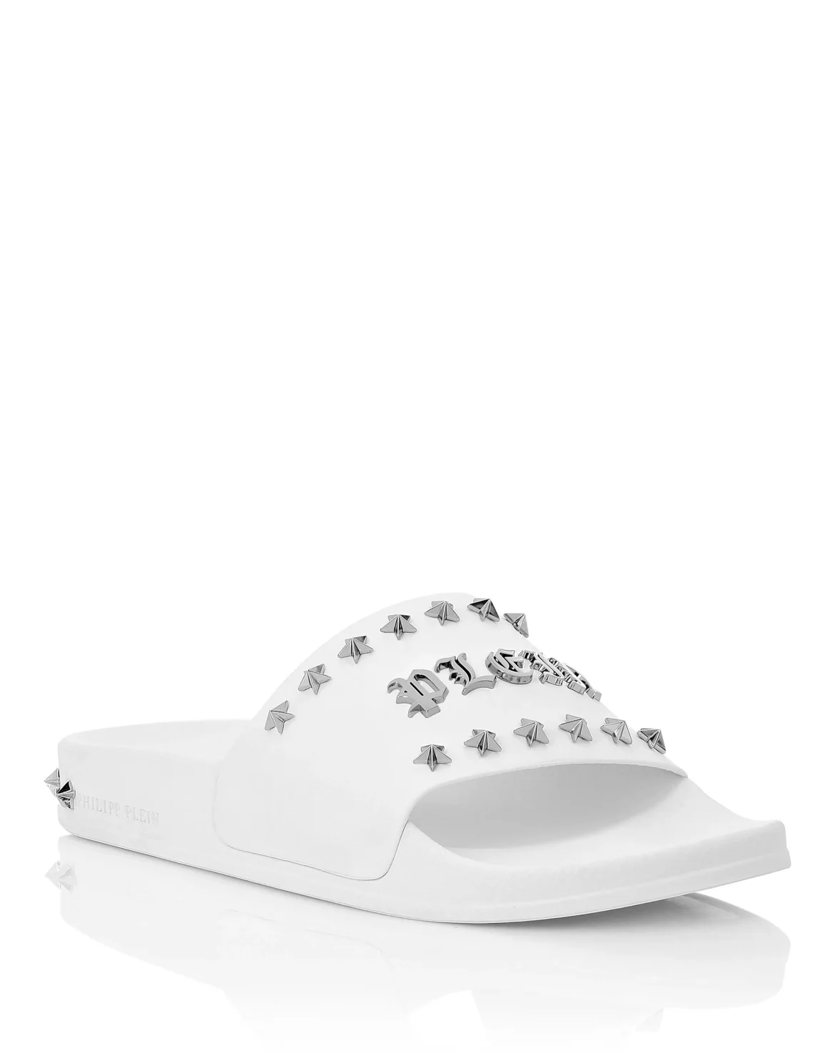 Flat gummy sandals Gothic Plein, цвет: Белый