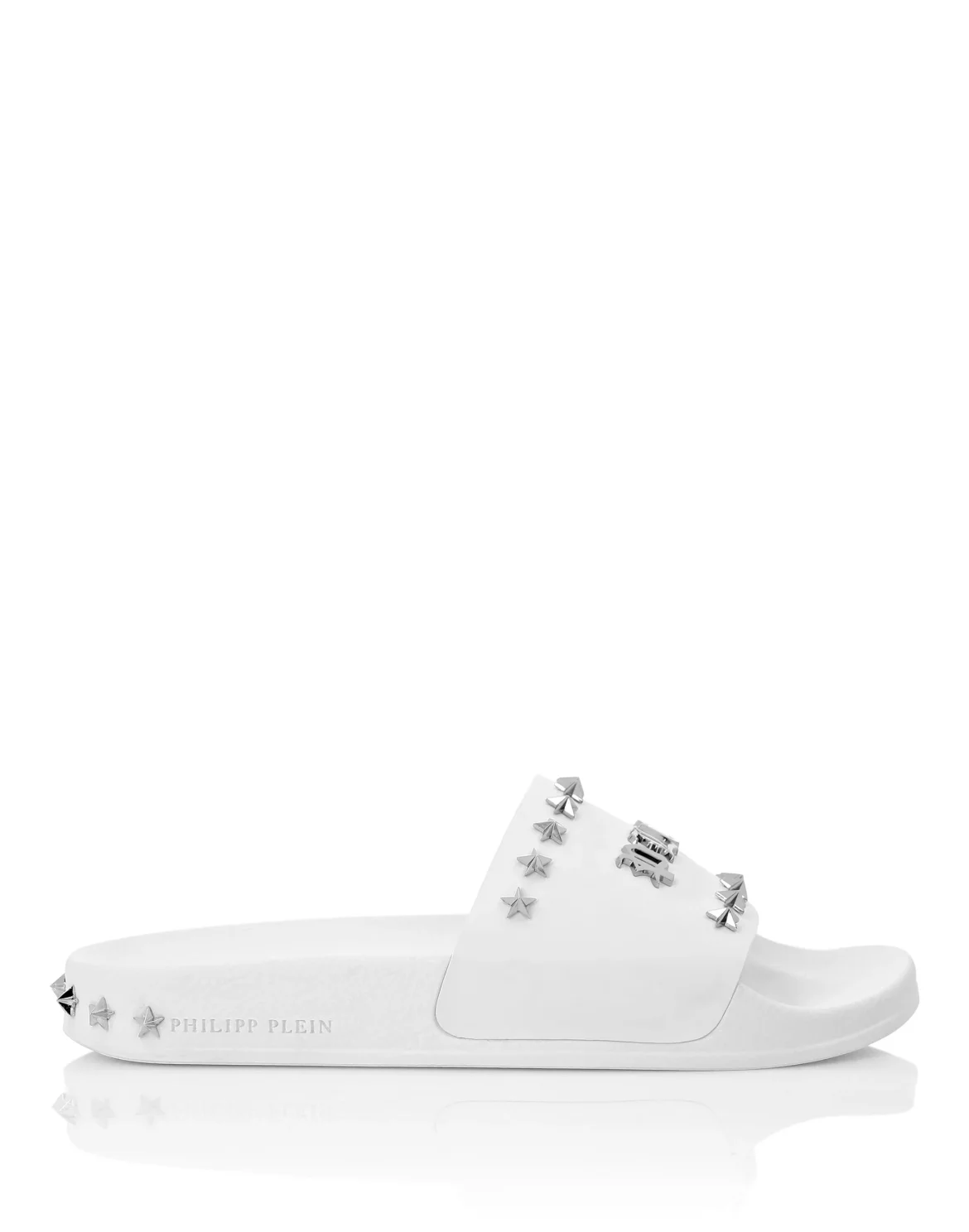 Flat gummy sandals Gothic Plein, цвет: Белый