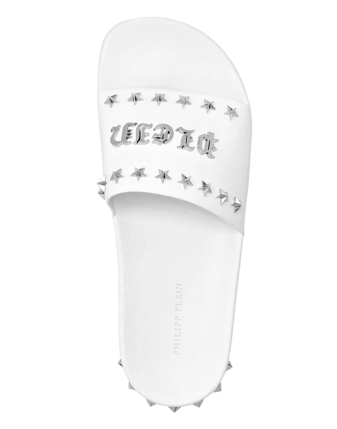 Flat gummy sandals Gothic Plein, цвет: Белый