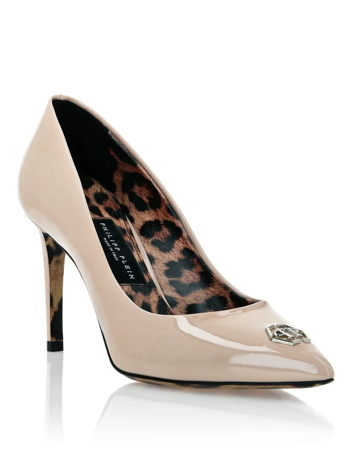 Middle Heels Leopard, цвет: Бежевый