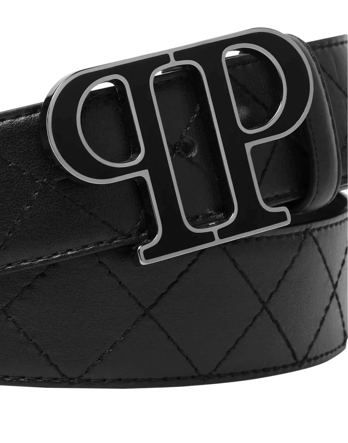 Leather Belt, цвет: Черный