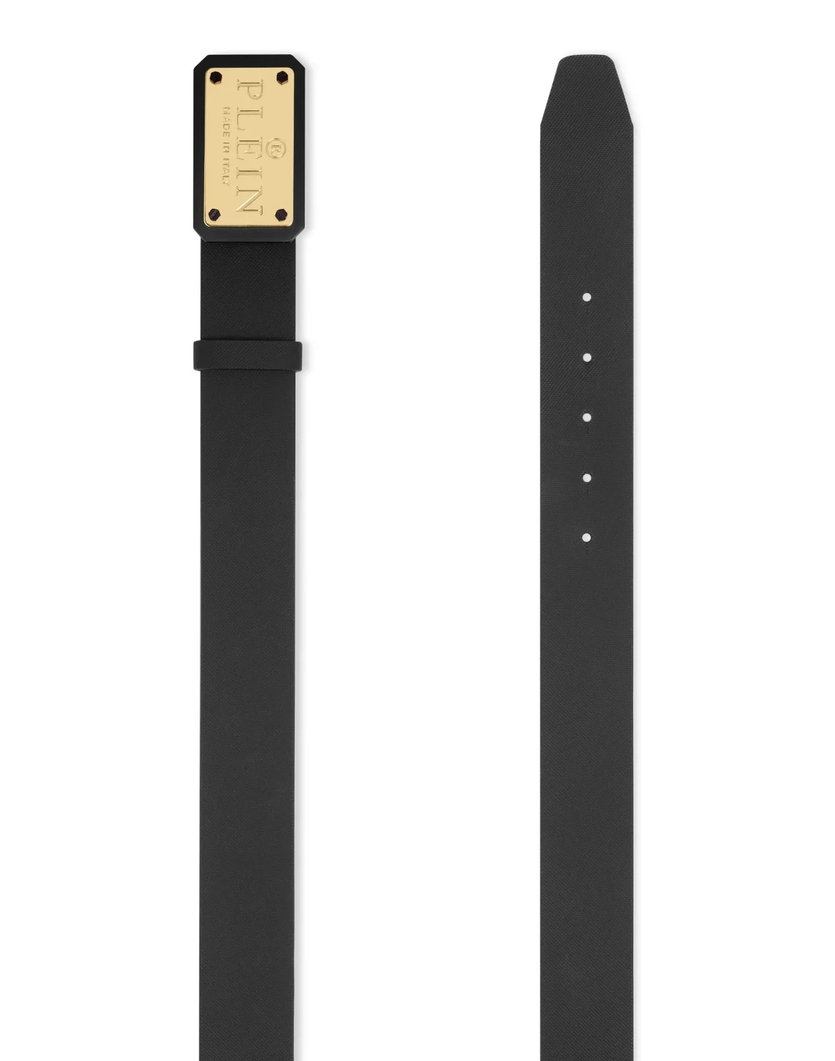 Leather Belt, цвет: Черный