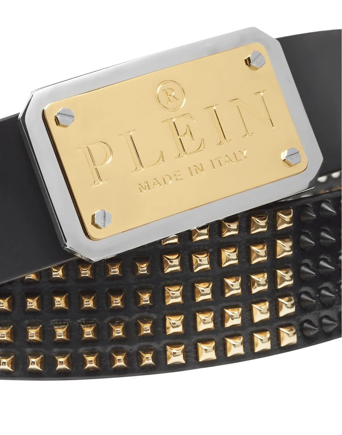 Leather Belt Studs, цвет: Черный