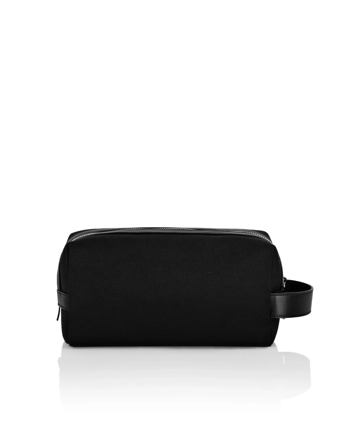 Croco Effect Canvas Beauty case, цвет: Черный