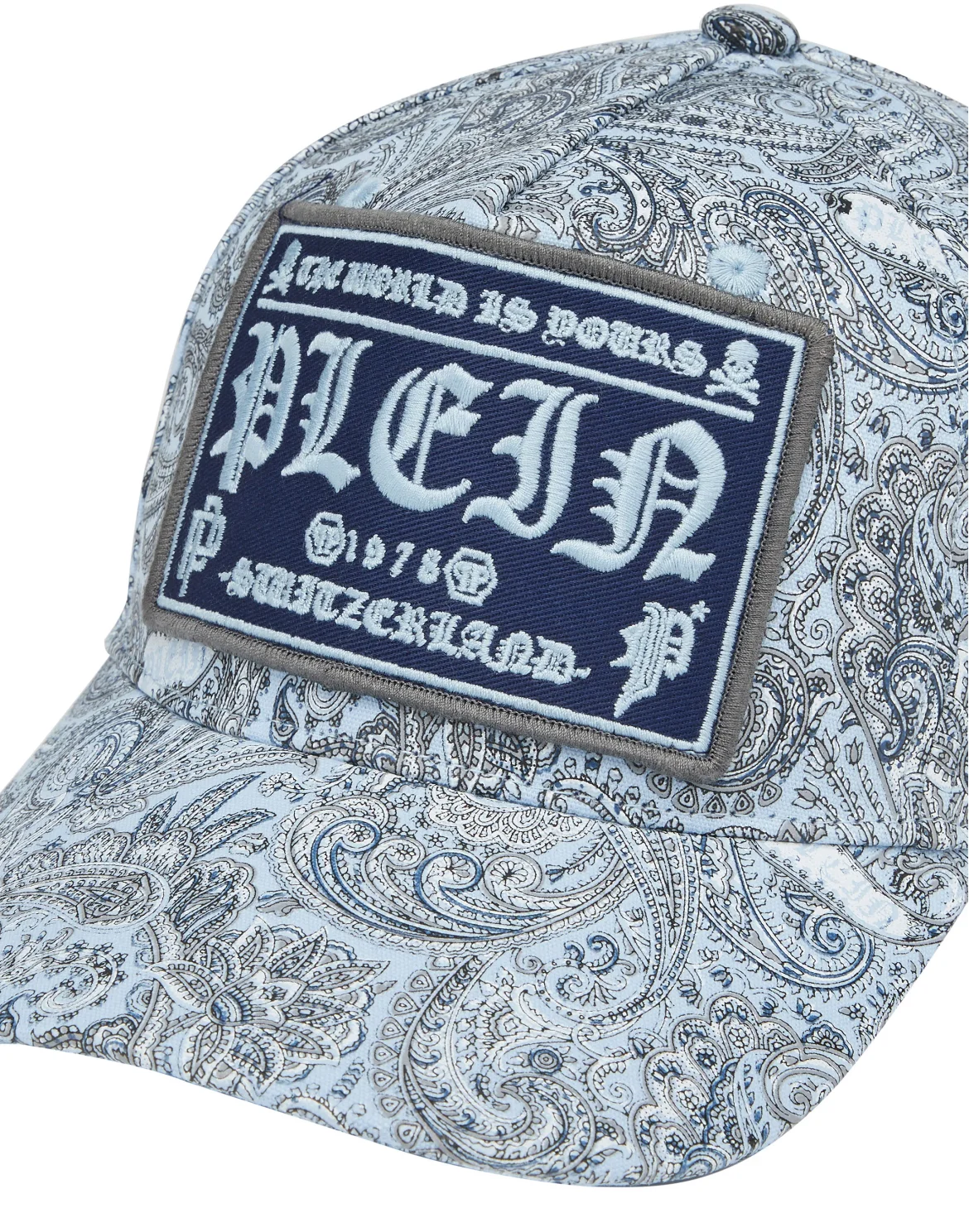 Baseball Cap Paisley, цвет: Голубой