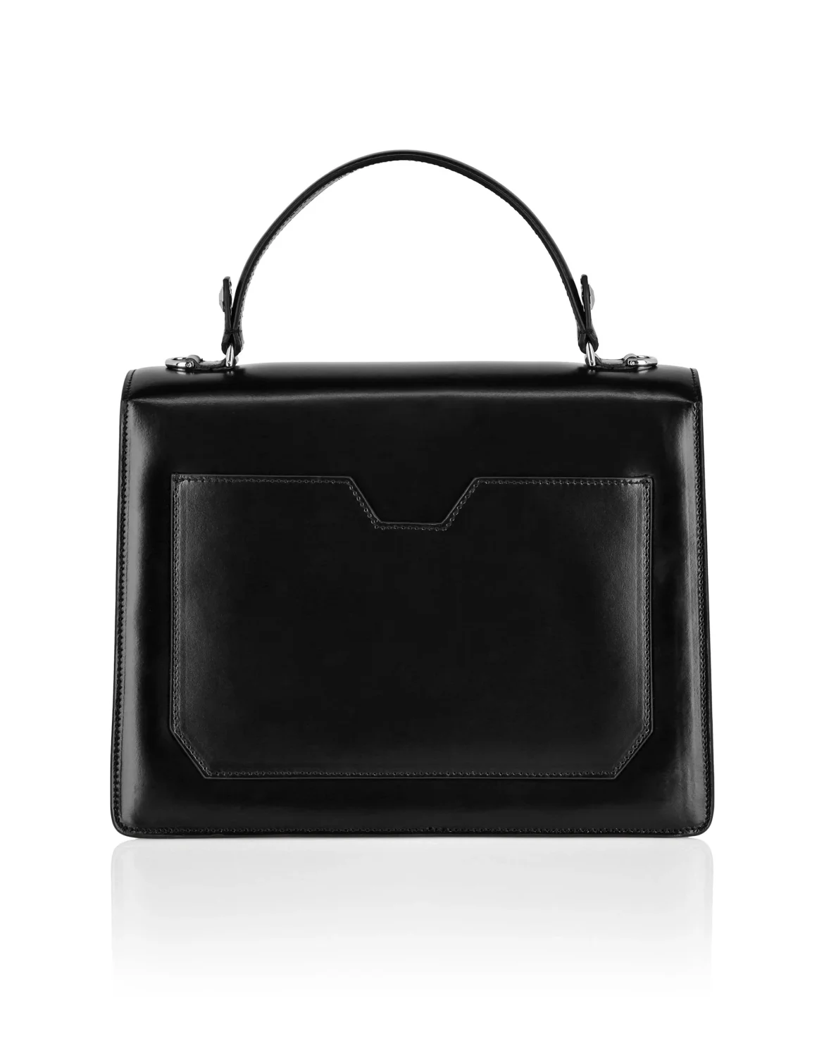 Superheroin Large Handle Bag Plein Stones, цвет: Черный