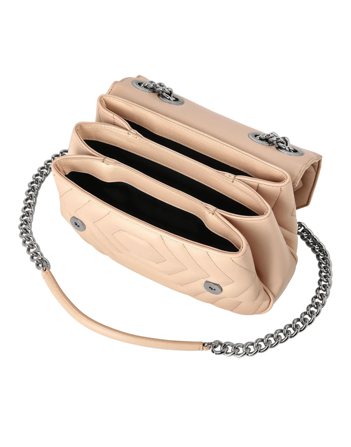 Nappa Shoulder Bag Hexagon, цвет: Розовый