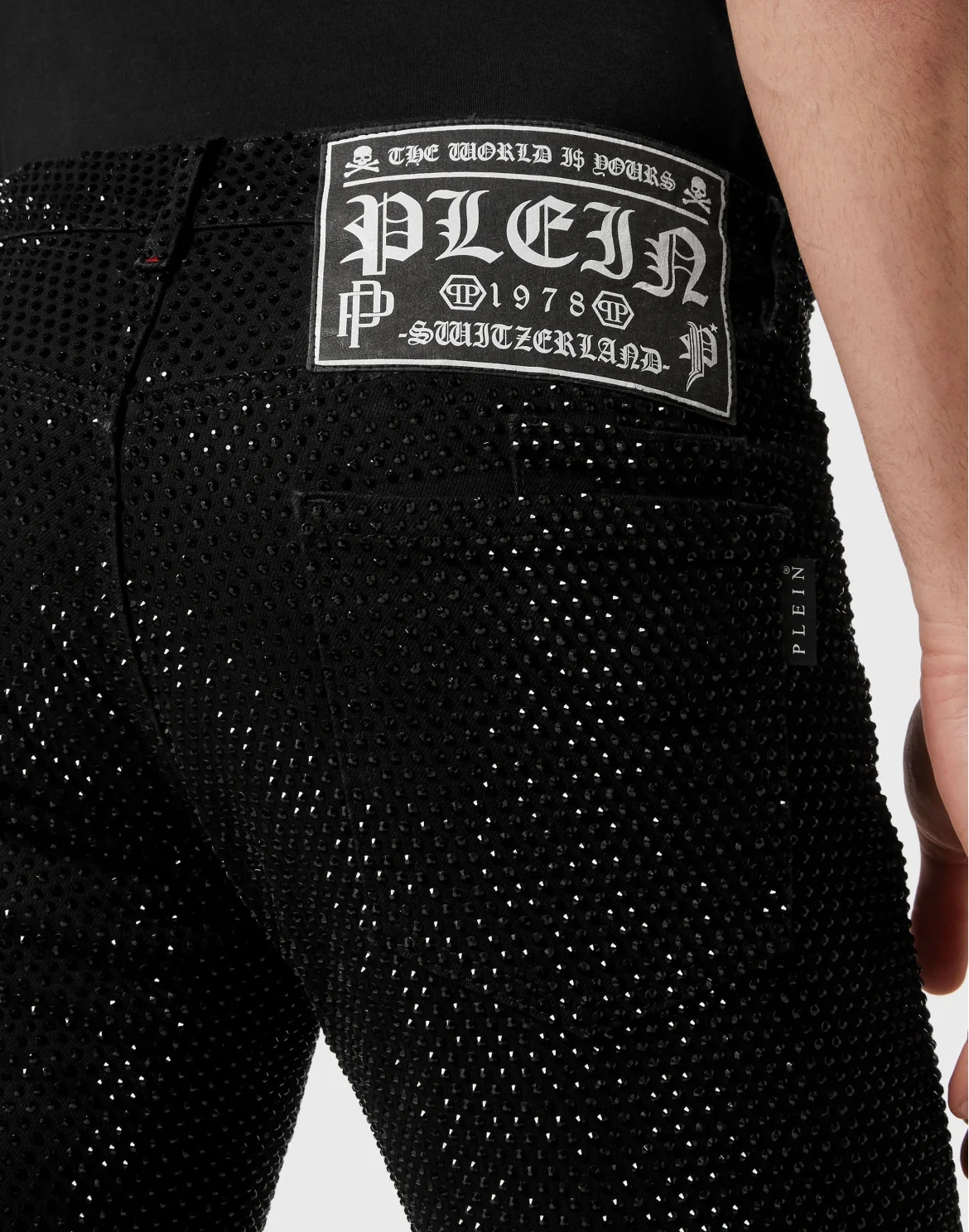 Denim Trousers Super Straight Cut, цвет: Черный