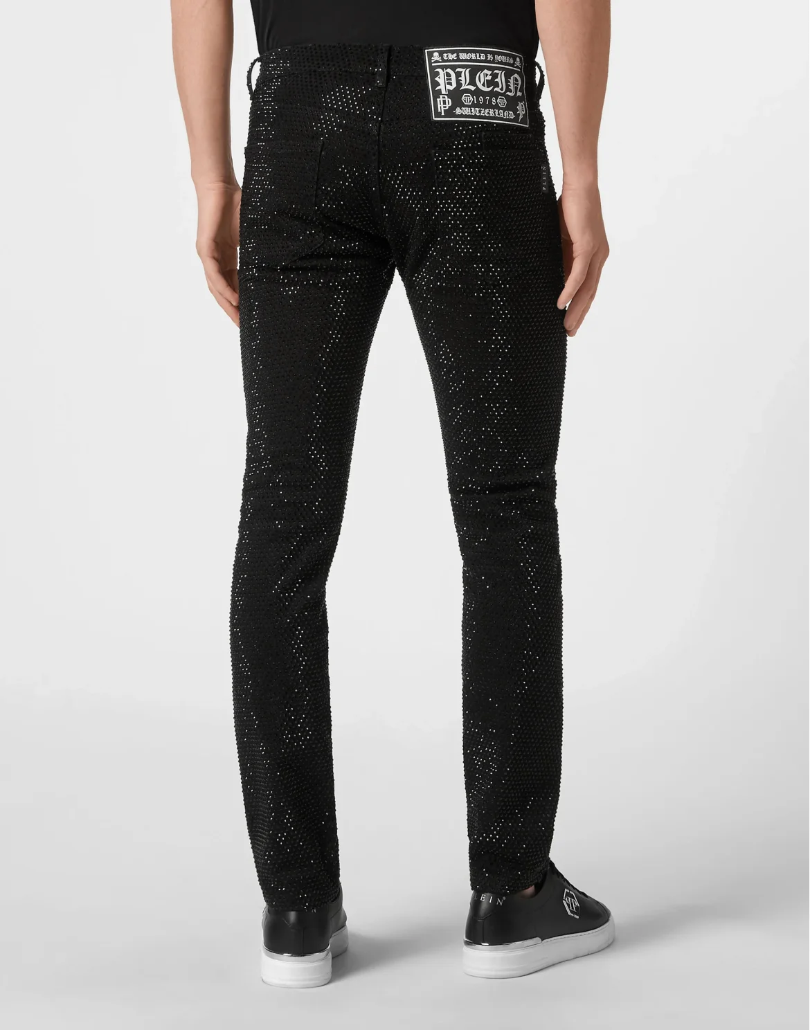 Denim Trousers Super Straight Cut, цвет: Черный