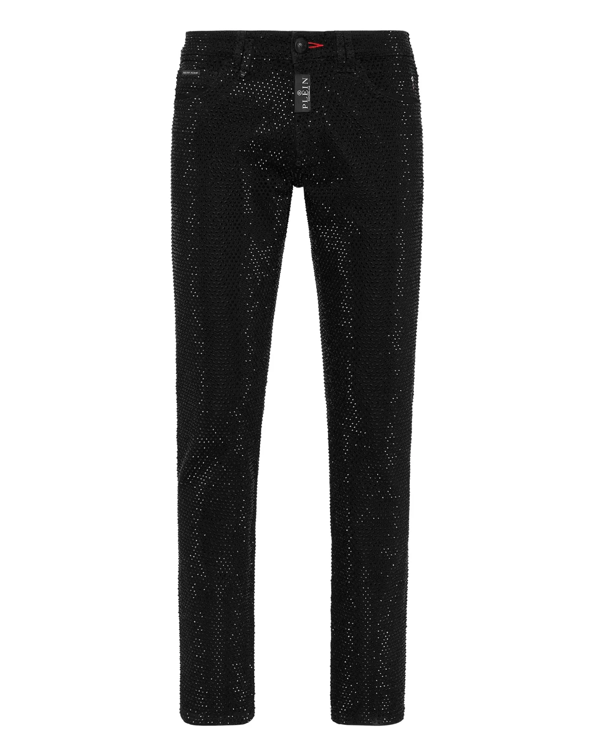 Denim Trousers Super Straight Cut, цвет: Черный