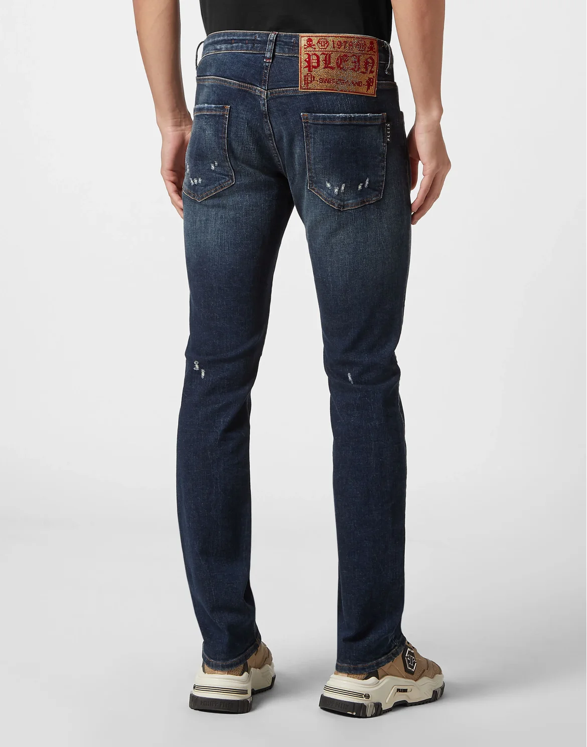 Denim Trousers Super Straight Cut Fit, цвет: Синий