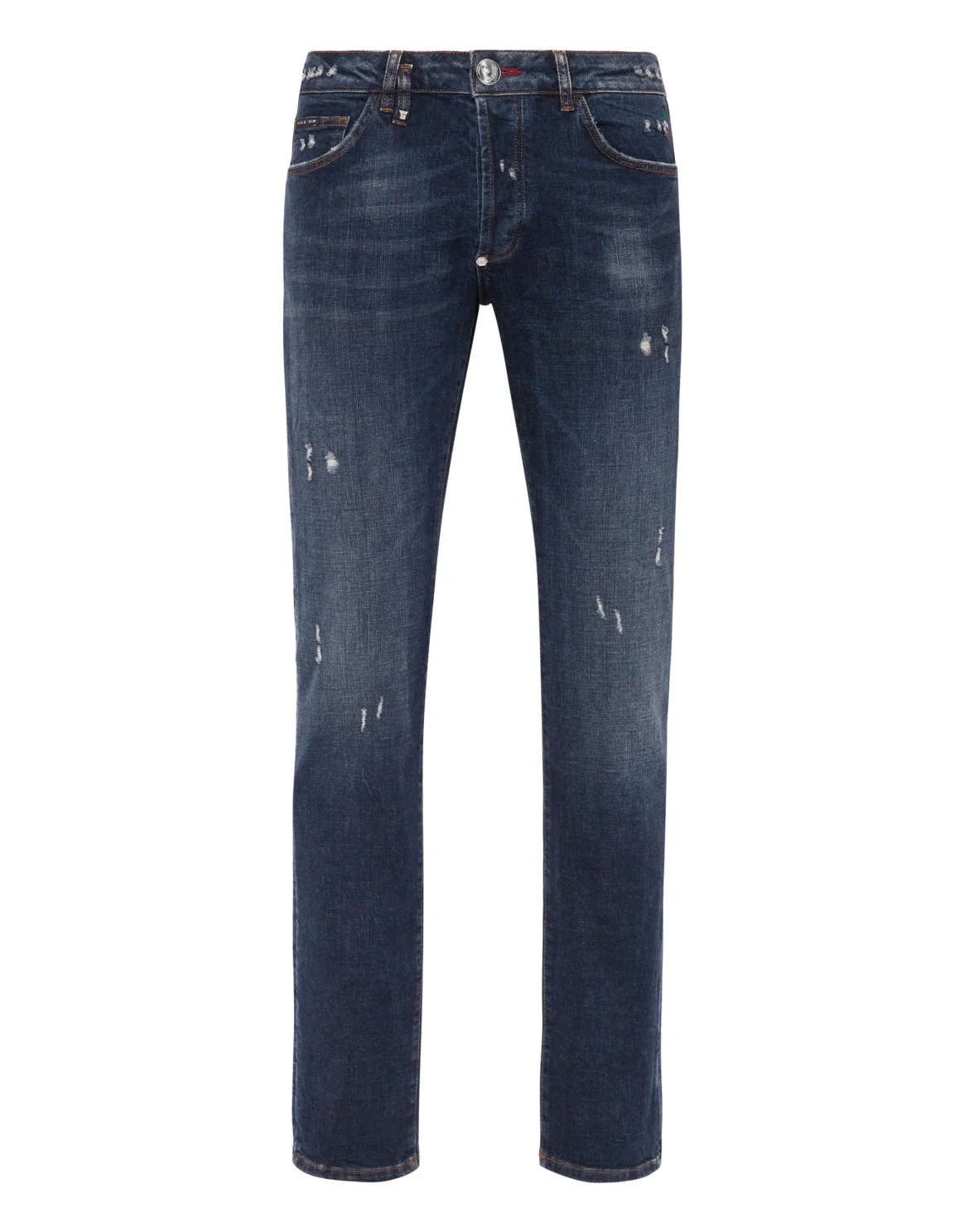 Denim Trousers Super Straight Cut Fit, цвет: Синий